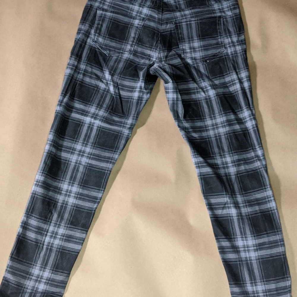 Plaid pants size 4